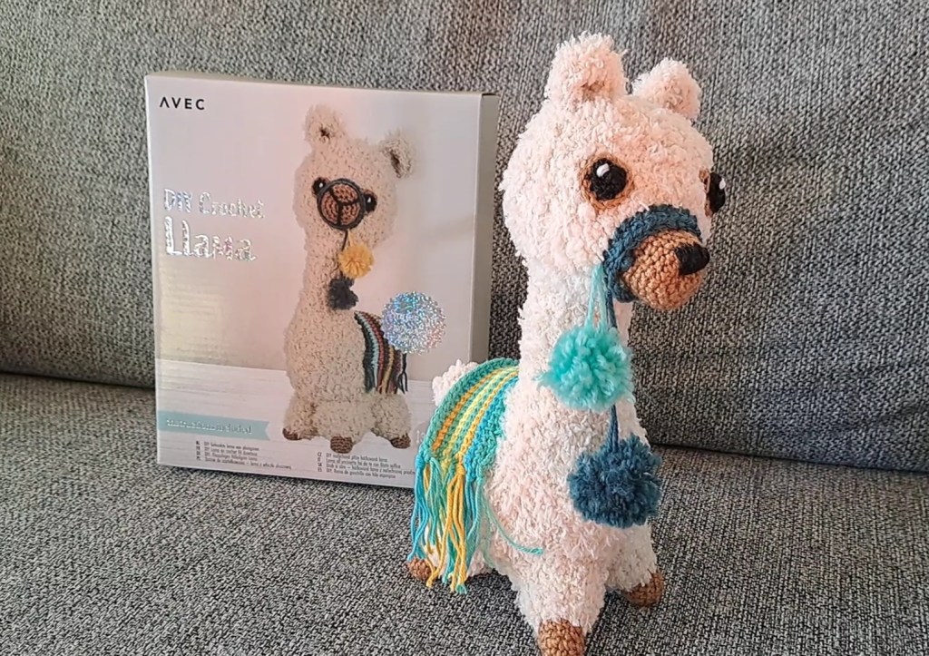 DIY Crochet Llama Kit – Unboxing, Finished Project & Review