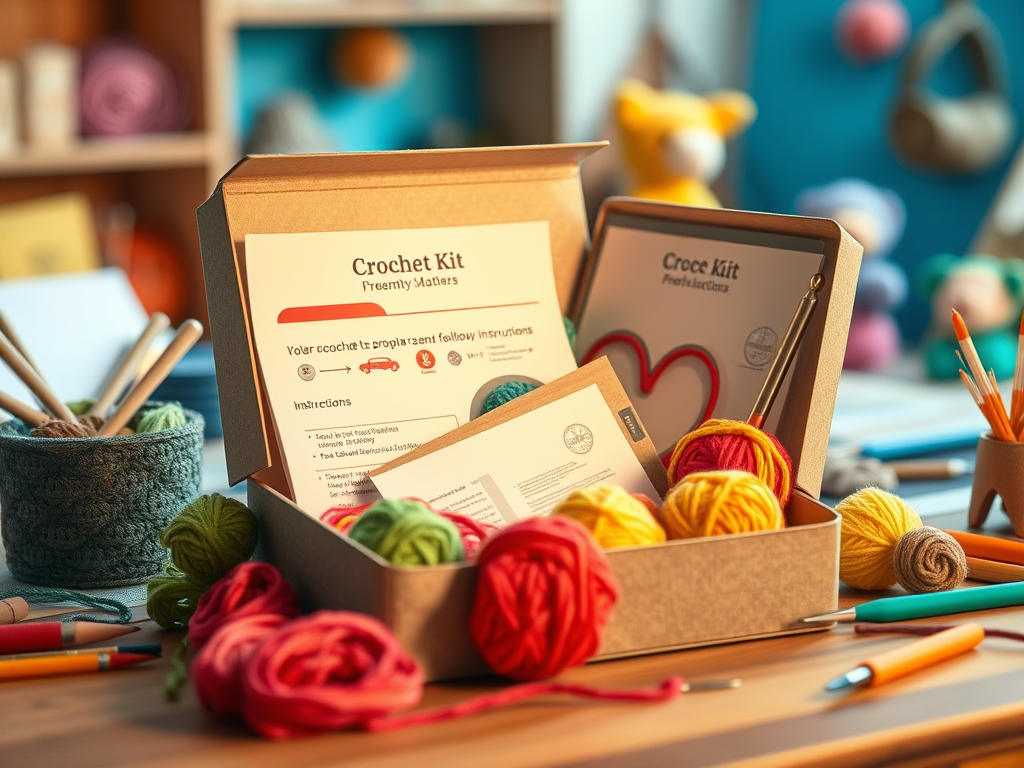 Crochet Kits From Action